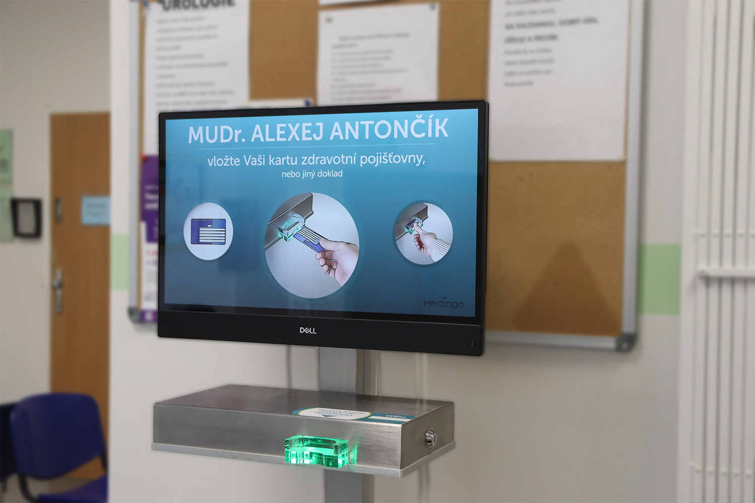 Registrační přístroj EVIPA